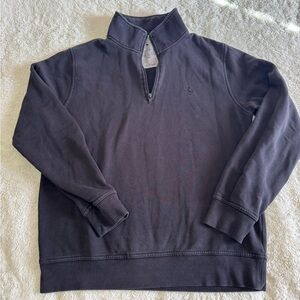 Tailorbyrd Men's Charcoal Zip-Up Sweater